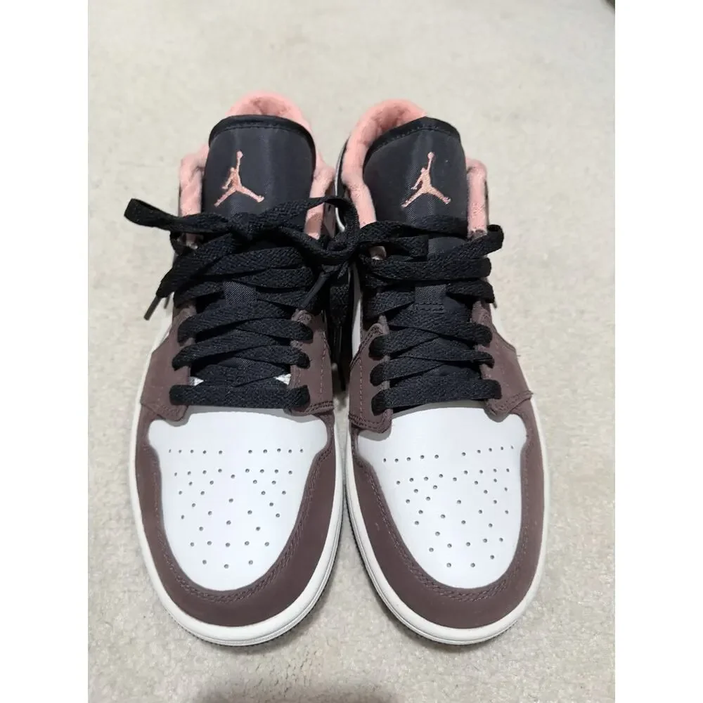 Nike Air Jordan 1 Low SE Mocha DC6991-200 Men’s Size US8 Brown/Pink/White